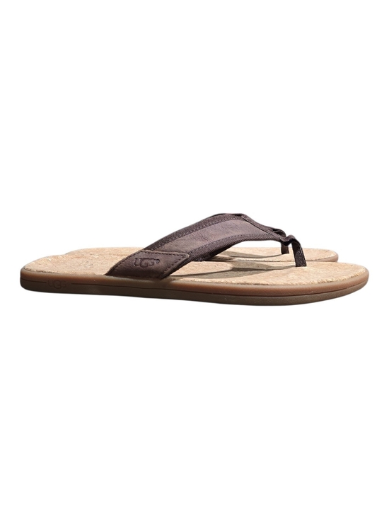 UGG Men\'s Seaside Flip Flop in Brown Size 8 main image 4